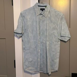 Buttoned down mens dress shirt